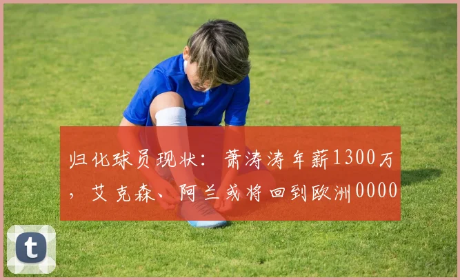 归化球员现状：萧涛涛年薪1300万，艾克森、阿兰或将回到欧洲0000644